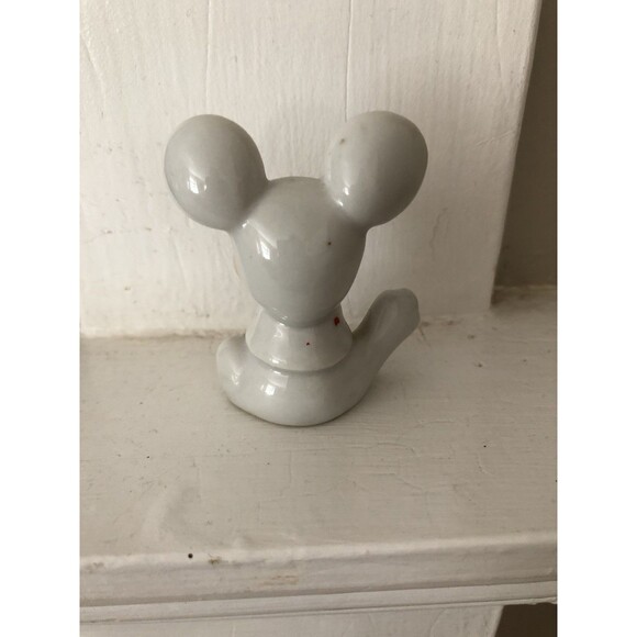 VINTAGE ANTHROPOMORPHIC MOUSE FIGURINE. JAPAN MCM - Picture 3 of 7
